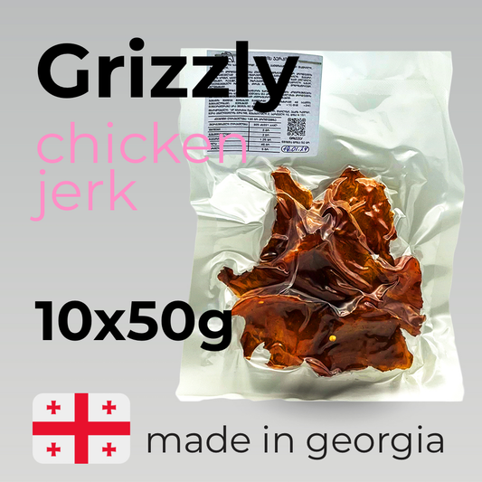 Grizzly Chicken Jerk 10x50g